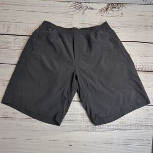 Birddogs Shorts Mens Large Black Long Boomstick Stretch Athletic Casual Pockets